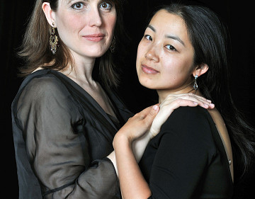 Krisztina Szabó, Xin Wang [Photograph: Nicola Betts]